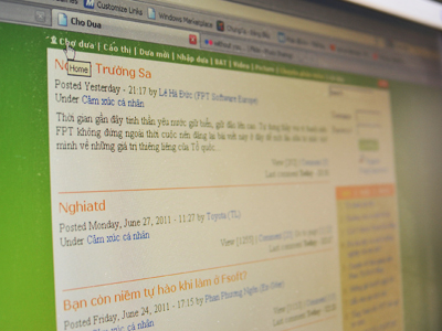 Chợ dưa đã ra mắt trở lại. Ảnh: Phong Anh