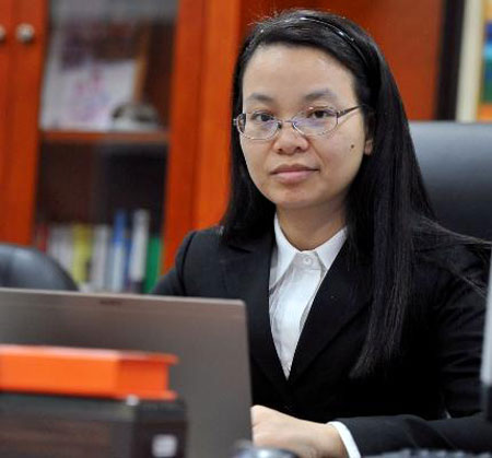 PTGĐ FPT Chu Thị Thanh Hà đứng ở vị trí 247 trong Top 500 người giàu nhất trên sàn chứng khoán. Ảnh: C.T.