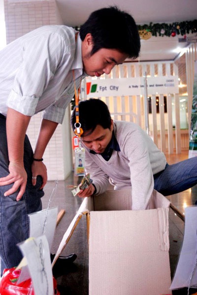 Tổng kết chương trình heo đất 2011. Ảnh: Q.C.