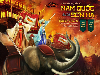Hai Bà Trưng Xuất Hiện Trong Game Ngũ Hổ Tướng