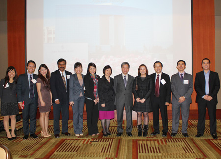 Các thành viên FUSA và đại sứ Việt Nam tại Liên hợp quốc trong một sự kiện Marketing. Ảnh: FUSA.