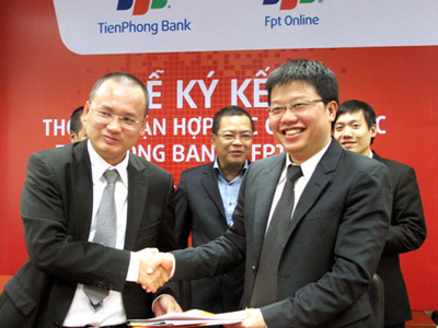 FPT Online và TienPhong Bank synergy trong lĩnh vực Tài chính ngân hàng - Công nghệ trực tuyến. Ảnh: TPB.