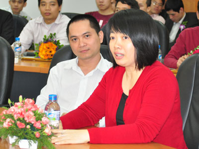 Phó TGĐ FPT Telecom Vũ Mai Hương nhắn nhủ tới các cán nhân xuất sắc.
