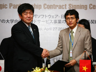 FPT đang có sự hợp tác với nhiều doanh nghiệp lớn của Nhật Bản. Ảnh: C.T.