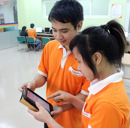 Công nghệ Điện toán đám mây đã thu hút được sự quan tâm của đông đảo sinh viên.