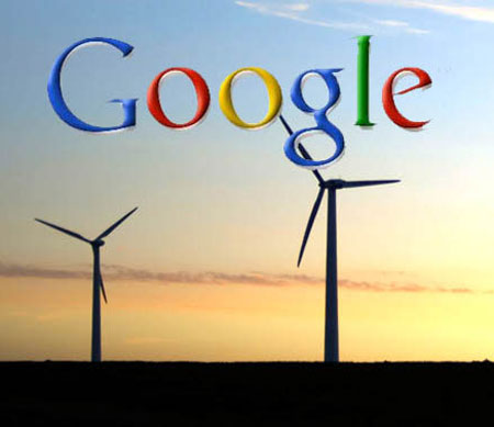 Năng lượng mặt trời và năng lượng gió là những năng lượng Google đã và đang đầu tư. Ảnh: S.T.