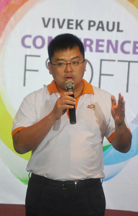 Chủ tịch FPT Software Hoàng Nam Tiến Mô hình Haken sẽ tạo ra việc hợp tác nội ngành trong VINASA khi đón làn sóng đầu tư từ phía Đông này. Việc hợp tác này sẽ mang lại cho các hai bên.