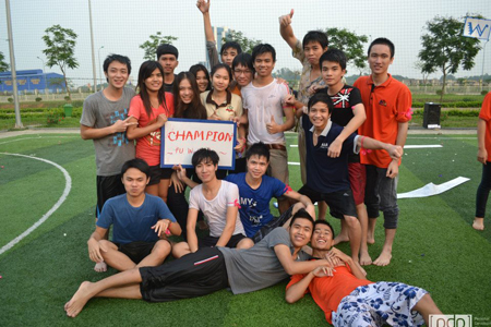 Trải qua hai vòng thi, ngôi vị quán quân của Water day đã thuộc về team Happy Pola.