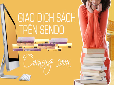Sendo.vn sẽ phát triển ngành hàng sách từ ngày 23/4 tới. Ảnh: FO.