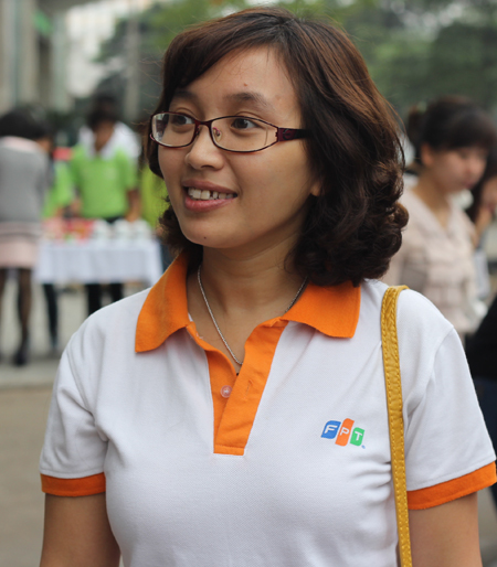 Chị Bùi Nguyễn Phương Châu, Trưởng ban Truyền thông FPT, là thư ký lâu năm nhất FPT. Ảnh: C.T.