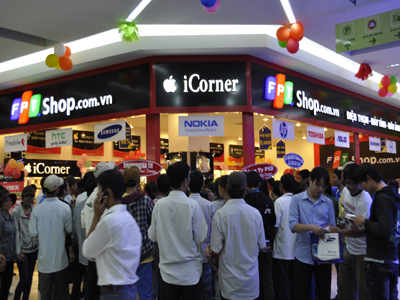 FPT Shop khai trương cửa hàng đầu tiên tại Sơn La. Ảnh: C.T.