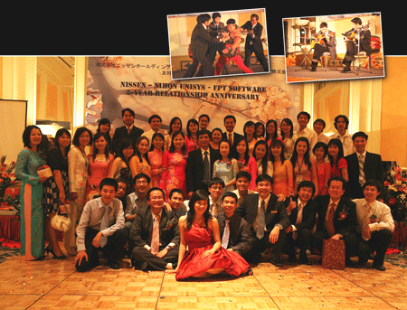 Lễ kỷ niệm 5 năm quan hệ hợp tác FPT Software – Nissen & NUL. Ảnh: Quỳnh Tâm.