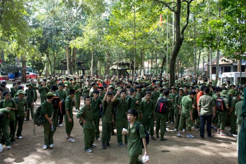 Di tích lịch sử Căn cứ Trung ương Cục miền Nam tại khu vực Chàng Riệt cạnh suối “Tiên Cô” thuộc xã Tân Lập, huyện Tân Biên, tỉnh Tây Ninh. Cách thị xã Tây Ninh chừng 64km về hướng bắc theo quốc lộ 22B.