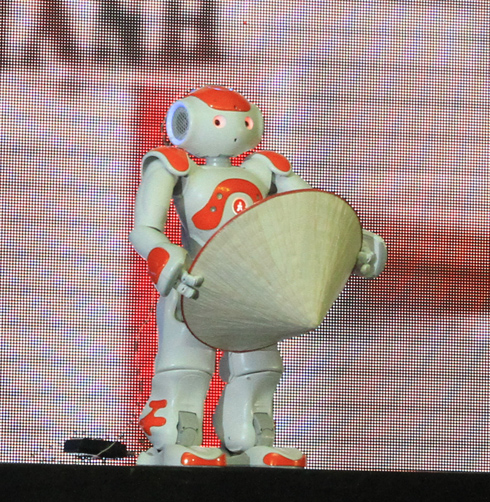 Tại ĐHCĐ FPT thường niên 2013, tổ chức tại khách sạn Daewoo, Hà Nội, ngày 6/4, FPT đã giới thiệu với cổ đông về robot thông minh Smartoshin.