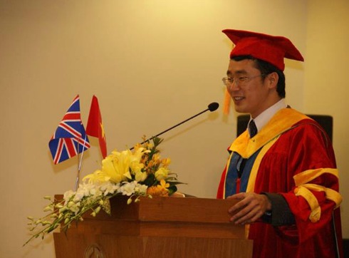 anh Lê Anh Tuấn, Giám đốc Trung tâm Đào tạo Cao đẳng và Đại học liên kết quốc tế