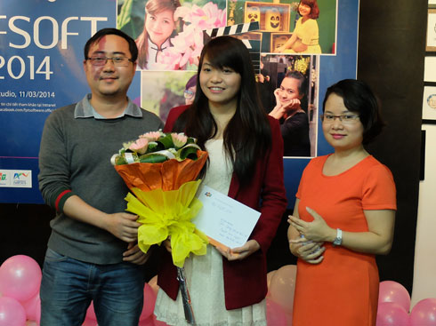 Nguyễn Xuân Quỳnh (bạn gái của Đặng Tố Hải, FSU1.GNC) giành được giải Nhì trong Gương mặt được yêu thích trên Facebook với 7.575 likes và 50 lượt share.