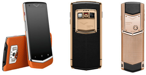 The New Vertu Constellation - Vertu TI Red Gold - Vertu Signature Clous The Paris Red Gold.