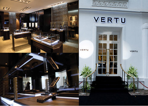 Cửa hàng Vertu tại khách sạn Rex, TP HCM và khách sạn Sofitel Legend Metropole, Hà Nội. Thông tin chi tiết tham khảo website: www.vertu.com.