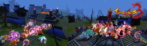 Sự phối hợp ăn ý đóng vai trò quan trọng khi giao chiến ở Phụng Hoàng Cổ Thành.