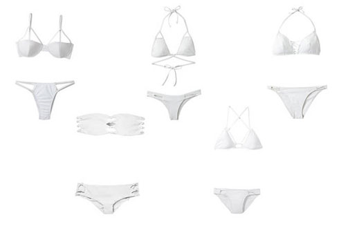 Nếu sở hữu thân hình cân đối, những bộ bikini nhiều dây không những khiến cơ thể bạn mềm mại, thon thả mà còn gợi cảm hơn rất nhiều.