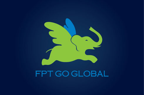 Mẫu 2: Chú voi bay thể hiện sự sẵn sàng của FPT trong sân chơi đầy cơ hội và thách thức.