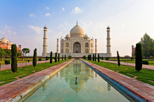 Đền Taj Mahal.