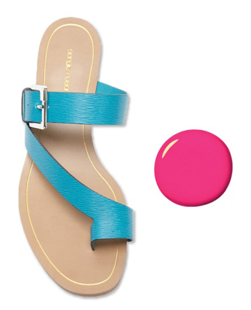 Cách kết hợp màu tương phản, đậm đi với nhạt và ngược lại luôn tạo được tác dụng tốt.