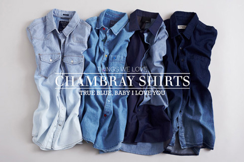 Chambray là loại vải denim mỏng, có nhiều màu sắc khác nhau và thường được làm từ sợi lanh hoặc sợi bông. Mặc dù là chất liệu dày dặn nhất trong các loại vải hè nhưng đồ denim vẫn là kiểu mốt khó thay thế. Nếu mê xì-tai bụi bặm, cá tính, đừng bỏ qua chất liệu này.