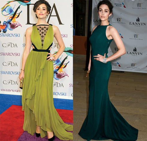 Diễn viên Emmy Rossum. Emma thần tượng phong cách của Cate Blanchett.