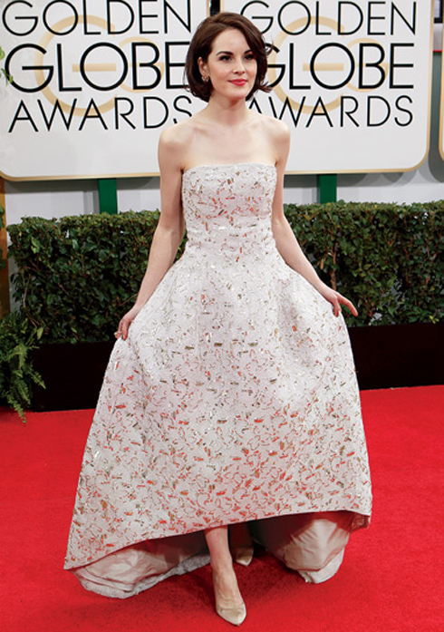 Diễn viên Michelle Dockery cũng nằm trong danh sách. Dù thường xuất hiện với những bộ váy ngọt ngào trên thảm đỏ, Michelle Dockery cho biết, cô yêu thích nhất là đồ jean.