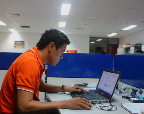 Anh Phan Trọng Huy (quê Đà Nẵng) là sinh viên thực tập năm 2009 đến 2010 anh chính thức được làm việc tại FPT Đà Nẵng.