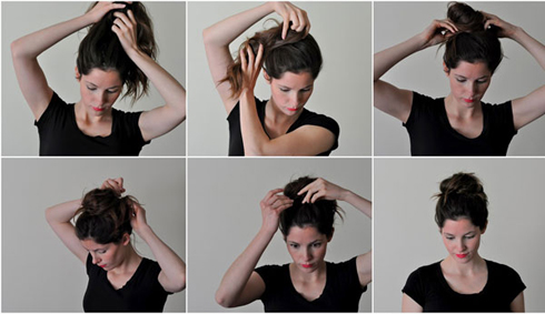 Đây là phong cách khá đơn giản, bạn sẽ không mất tới ba phút để thực hiện.