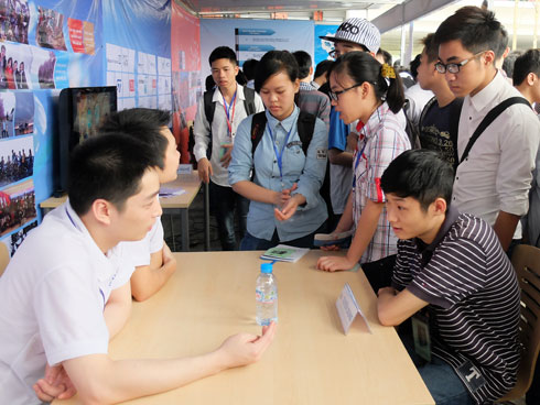 FPT Software đặt mục tiêu sẽ có 10.000 BrSE tại thị trường Nhật Bản vào năm 2016. Ảnh: Thanh Nga.