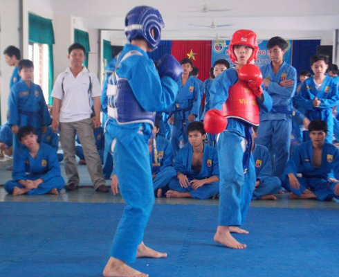 . 5 trong tổng số 6 võ sinh thuộc FPT Polytechnic Đà Nẵng tham dự kỳ thi đã được cấp giấy chứng nhận thăng cấp đai.
