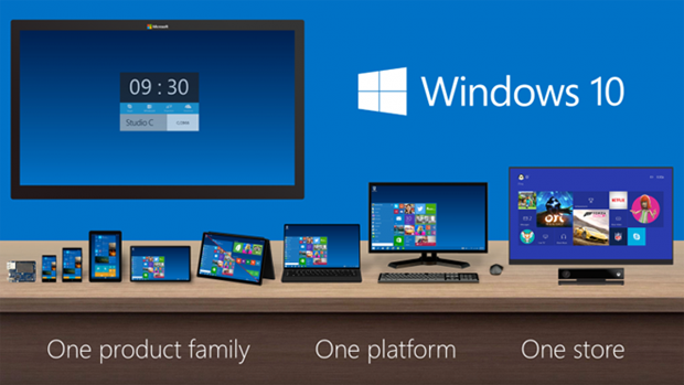 Windows 10 sẽ là nền tảng duy nhất của Microsoft, dành cho cả máy tính để bàn (desktop), máy tính bảng (tablet) và điện thoại thông minh (smartphone)