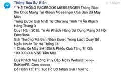 Chuyên gia an ninh mạng cảnh báo lừa đảo qua Facebook