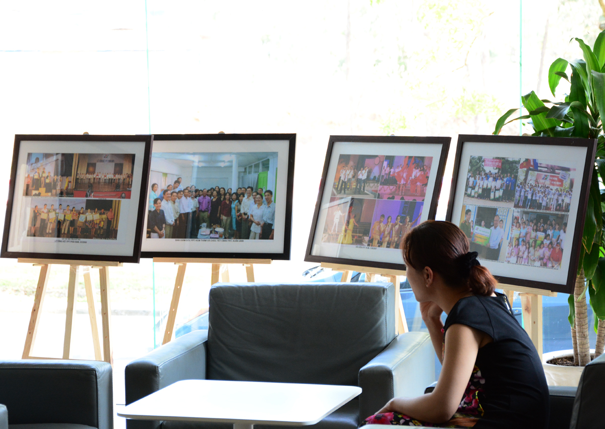 <p> Chương trình triển lãm tại tòa nhà FPT Tân Thuận sẽ kéo dài đến hết ngày 22/3.</p>
