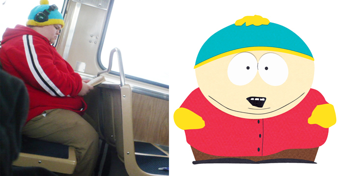 <p class="Normal"> Cartman của "South Park".</p>