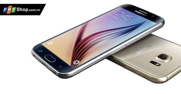 Samsung Galaxy S6 sử dụng màn hình AMOLED kích thước 5,1 inch độ phân giải Quad HD 1440x2560 pixel