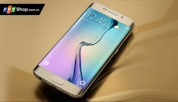 Samsung Galaxy S6 Edge là chiếc smartphone có màn hình cong hai cạnh đầu tiên trên thế giới.