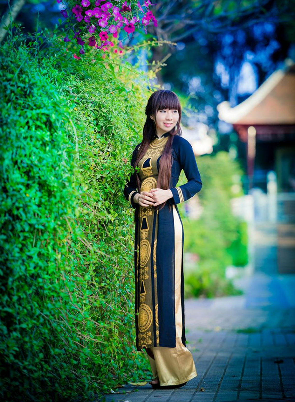 <p> "Em nghĩ rằng, với bất kỳ cô gái nào, dù có cá tính đến đâu thì khi khoác lên mình bộ trang phục truyền thống Việt Nam cũng đều cảm thấy tự hào", nữ sinh FPT Polytechnic bộc bạch.</p>