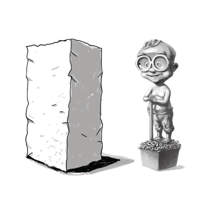 <p style="text-align:justify;"> Năm 2013, bức tượng Cuder bằng đá muối trắng cao 2,4m do các họa sĩ Hà Liên Hoàng, Trần Văn Thức và tốp thợ làng đá Non Nước - Đà Nẵng thể hiện được hoàn thành và đặt trong khuôn viên F-Ville tại Hoà Lạc, trở thành một điểm đến thú vị trong FPT Software tour.</p>