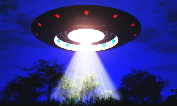 Hình ảnh thường thấy trong phim ảnh về đĩa bay (UFO) của người ngoài hành tinh