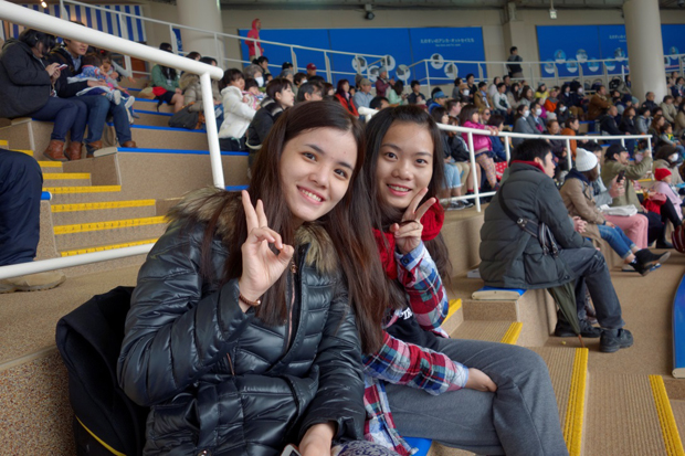 Huỳnh Lâm Hà Tiên và Lê Thị Thu Hà là hai nữ sinh Đại học FPT đầu tiên tham gia học kỳ trao đổi tại Đại học Bunkyo – Nhật Bản kéo dài 4 tháng.