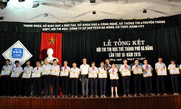 FPT Polytechnic trao học bổng ‘Hội thi Tin học trẻ’