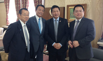 Phó Thủ tướng Taro Aso ủng hộ FPT phát triển tại Nhật Bản