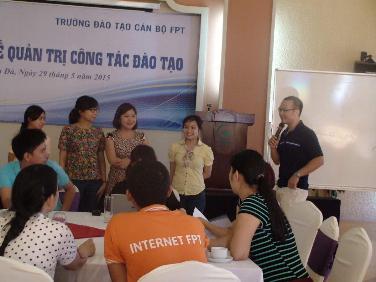 <p class="Normal"> Chiều cùng ngày, các cán bộ đào tạo đã tham dự workshop theo từng chủ đề tại khu du lịch Tản Đà Resort, Ba Vì, Hà Nội.</p>