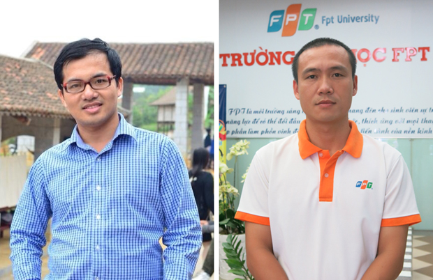 Khách mời của buổi tư vấn là ông Đặng Minh Tuấn - Phó Giám đốc hệ thống phổ thông FPT, và ông Trần Vũ Quang - Trưởng ban Công tác học sinh trường THPT FPT.