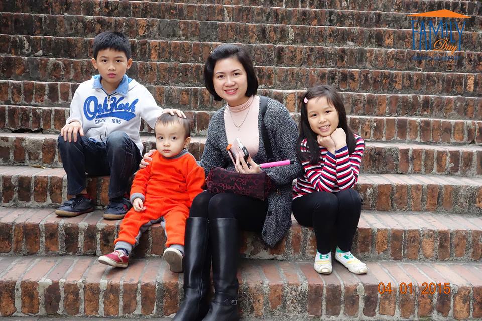 <p class="Normal"> <span>Với chị Đàm Thị Ngọc Huyền, FPT Online, t</span><span>ài sản quý nhất là những đứa con. </span></p>