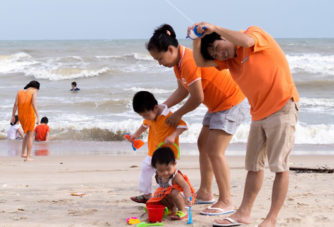 <p class="Normal"> "Vui chơi cùng gia đình" là chủ đề bức ảnh của chị Nguyễn Thị Thu Thủy, Khối Giáo dục FPT.</p>